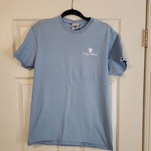 Simply Southern Sky Blue Short Sleeve Tee Save Them Turtles Medium